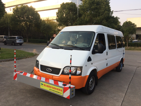 激光道路平整度构造深度车辙检测系统
